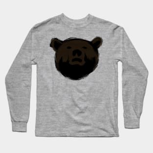 Wild Bear Paint Long Sleeve T-Shirt